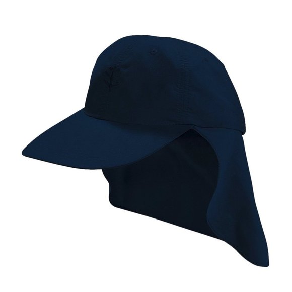 Coolibar Other - [Coolibar] Kids UPF 50+ Baseball Cap with Neck Cover in Navy S/M